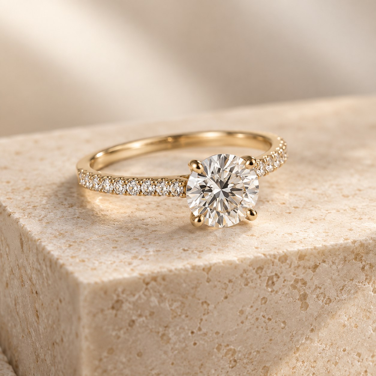 Illustrative diamond ring